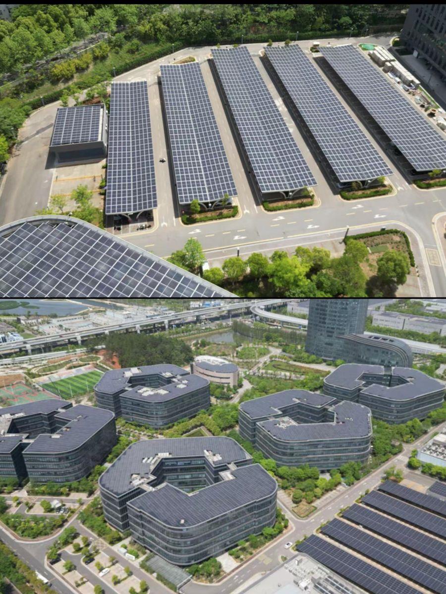 烽火光伏項目全景(綜合能源公司供稿) 烽火光伏項目全景(綜合能源公司供稿)